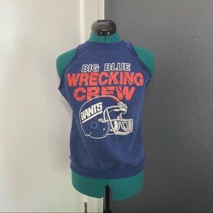 Vintage NY Giants tank sweatshirt